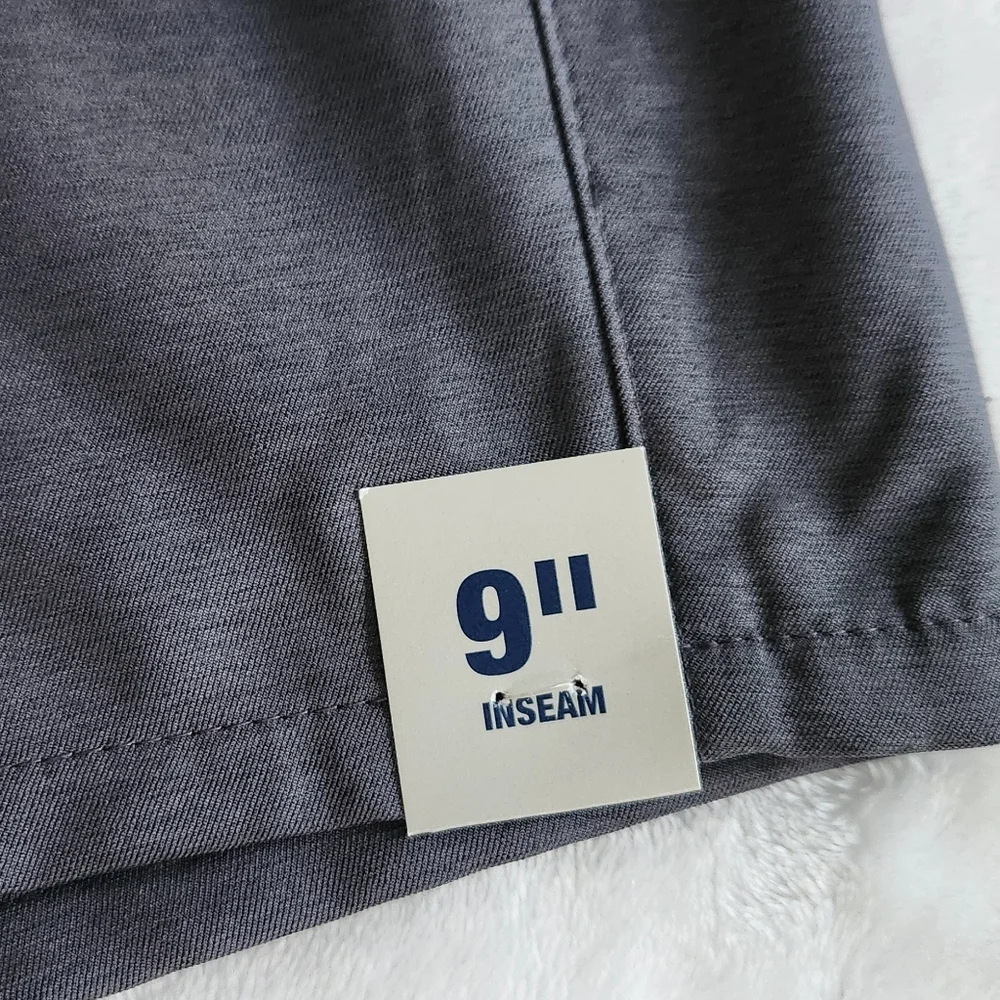 🩳George Men’s Gray Commuter Shorts, Size 42 – 9” Inseam, NWT professional style